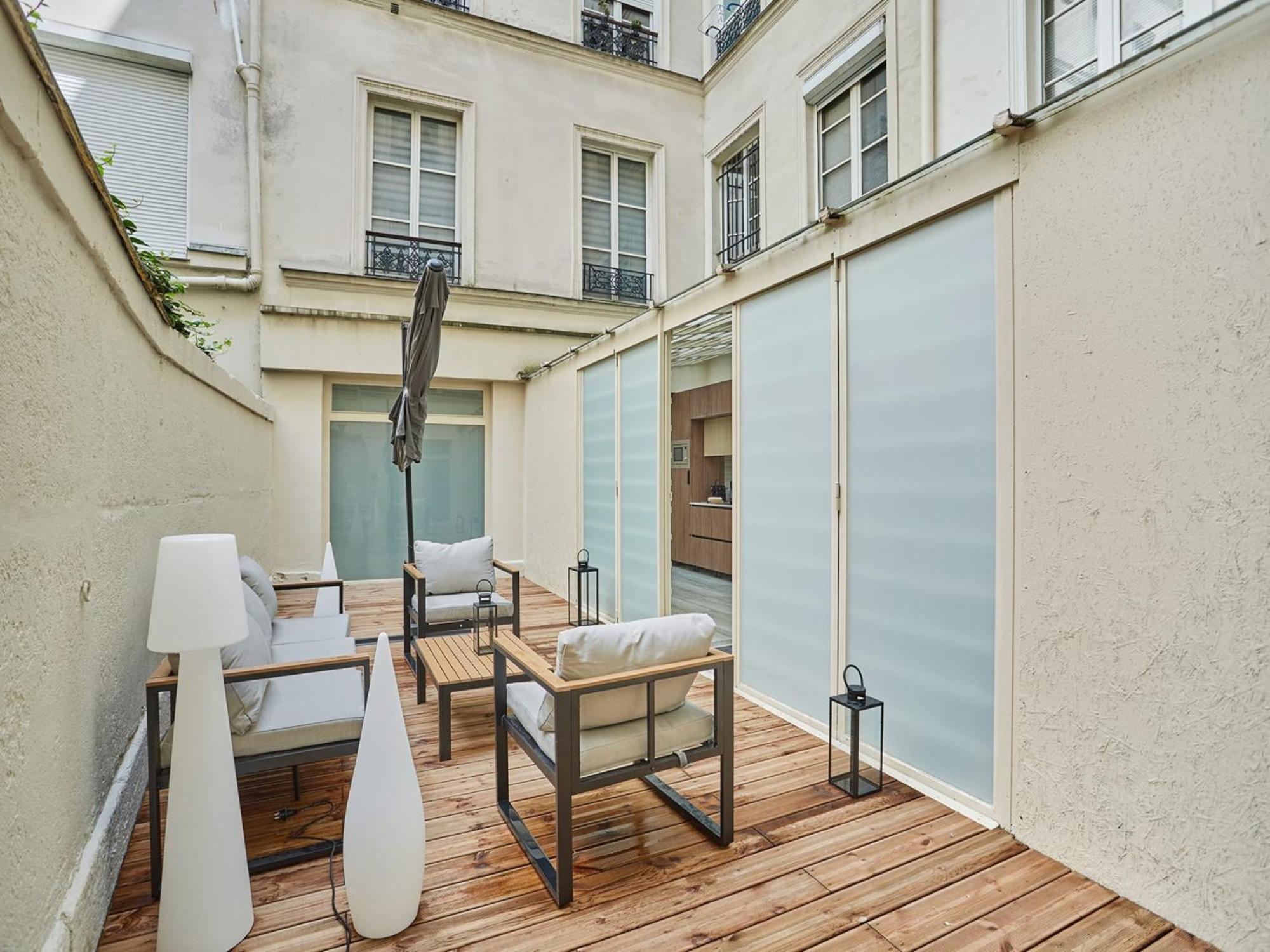 Incredible Le Marais With Terrace Parigi